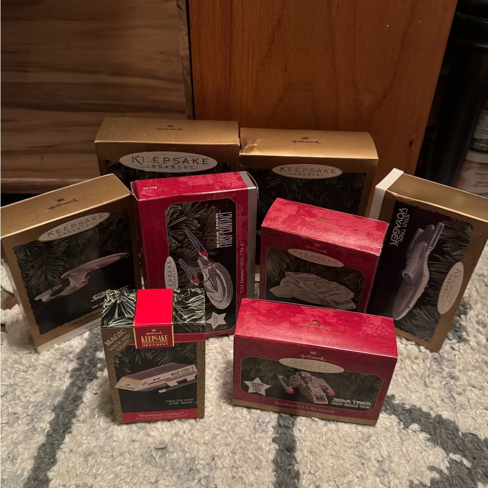 Star Trek ornament collection